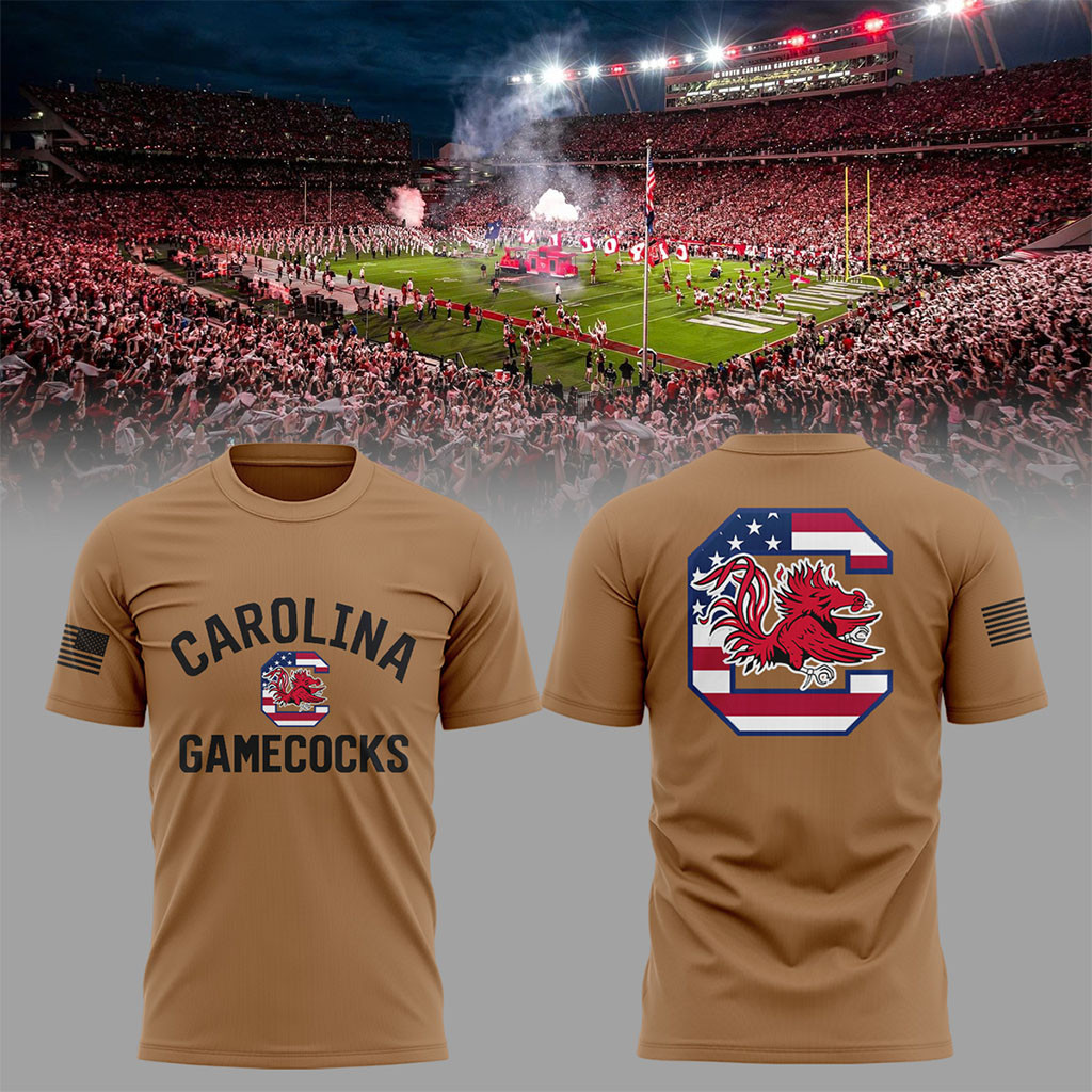 Gamecocks 2026 Military Appreciation Legend T-Shirt South Carolina Gamecocks Merch Fan Gifts