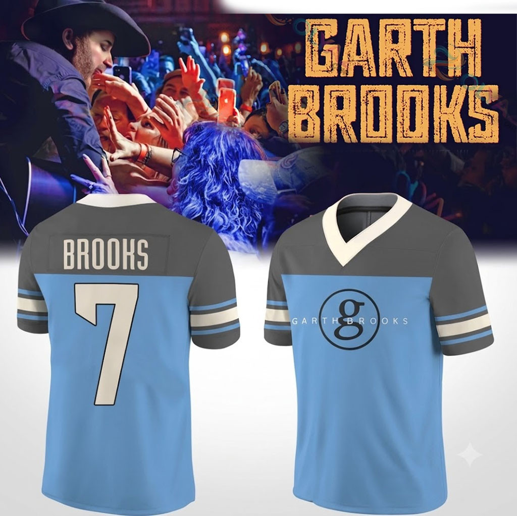 Garth Brooks Blame It All On My Roots Summerfest 2026 Jersey #7 Garth Brooks Merch Gift For Fan
