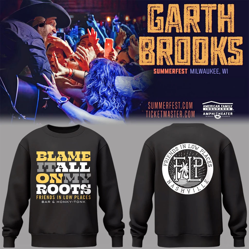 Garth Brooks Blame It All On My Roots Sweatshirt Garth Brooks Merch Country Music Fan Gifts