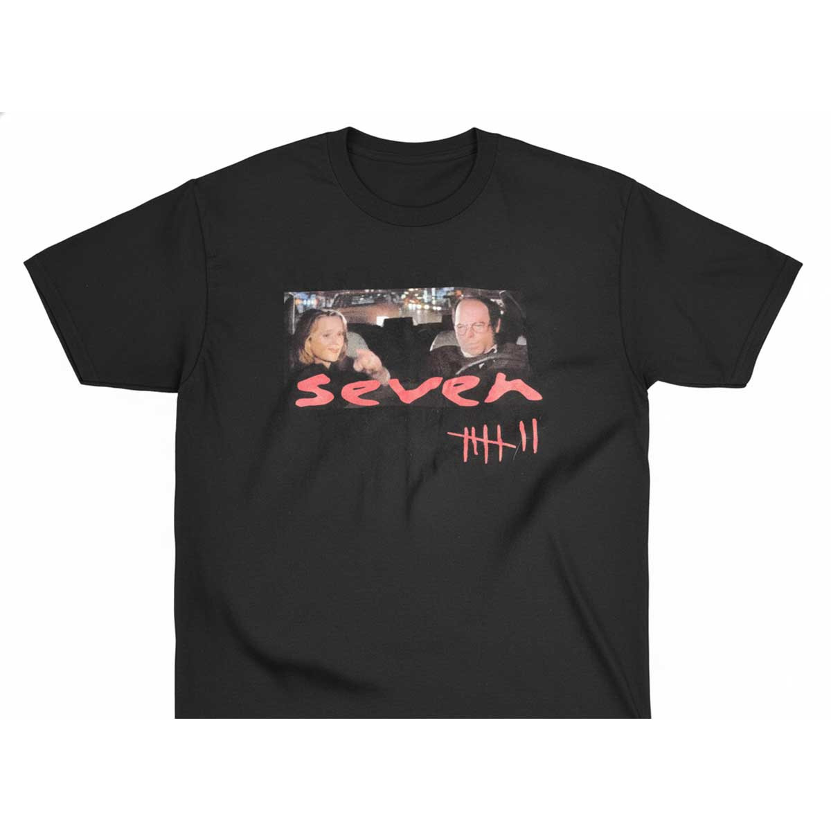 George Costanza and Elaine Benes Seinfeld Seven Shirt George Costanza and Elaine Benes Seinfeld Seven Shirt
