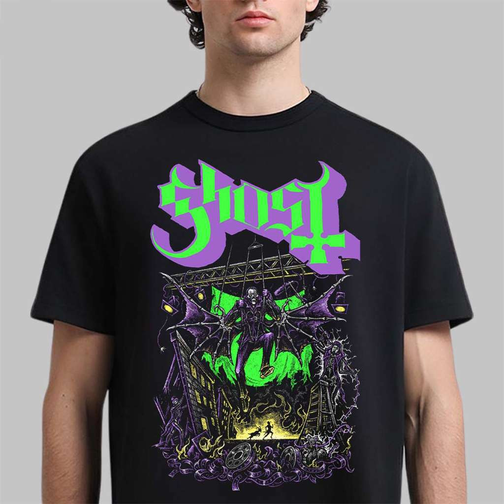 Ghost 2 Big To Rig Cursed Production T-Shirt Ghost Merch Gifts For Band Fans
