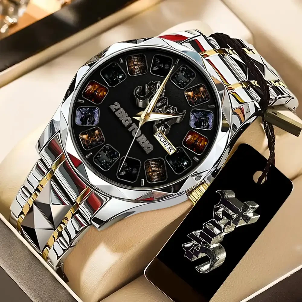 Ghost Band 2 Big To Rig Alloy Luxury Quartz Watch Ghost Band Merch Music Lover Gift For Him