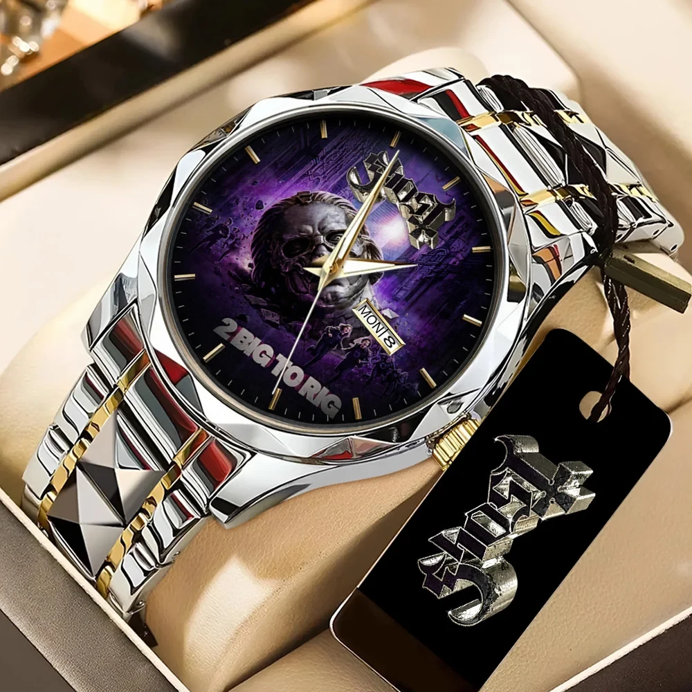 Ghost Band 2 Big To Rig Alloy Luxury Quartz Watch Ghost Band Merch Present For Band Fans