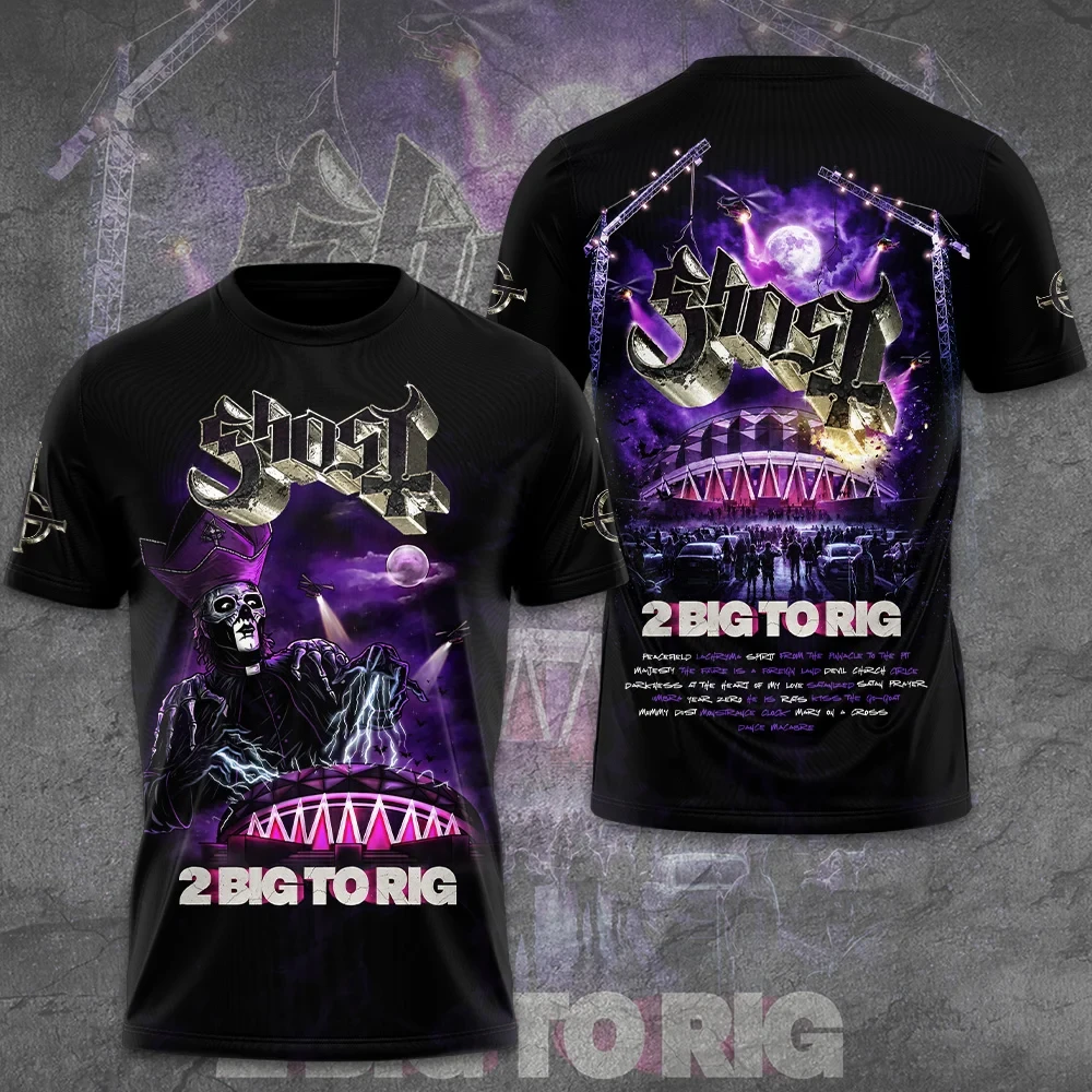 Ghost Band 2 Big To Rig T-Shirt Ghost Band Merch Gift Ideas For Rock Band Lovers