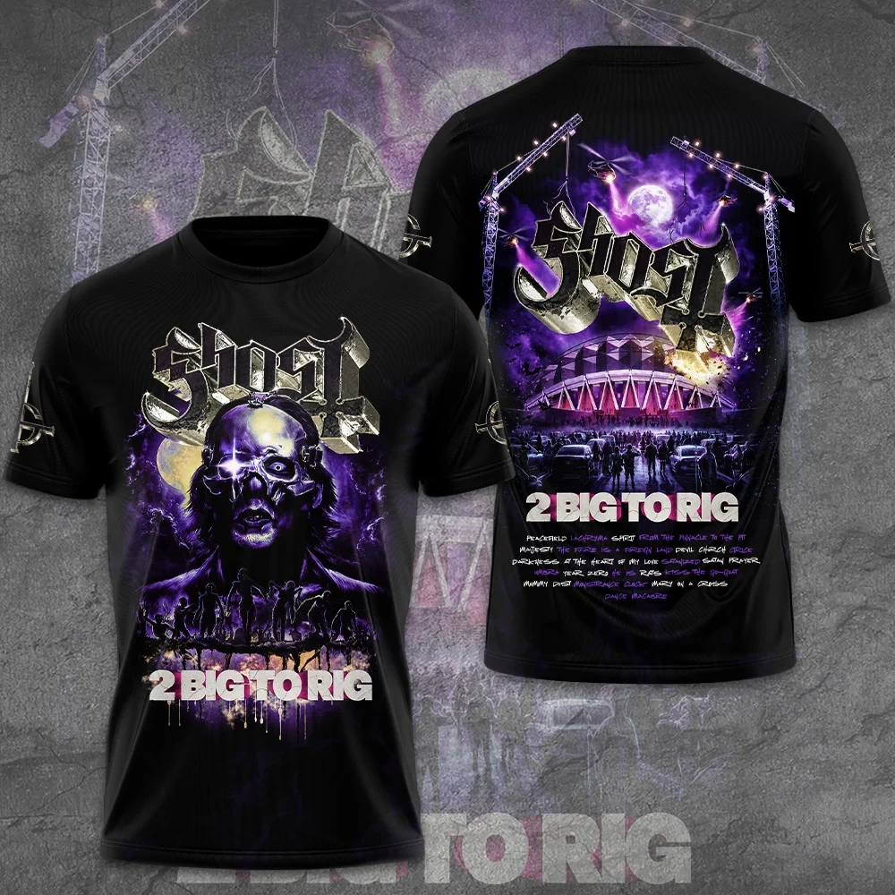 Ghost Band 2 Big To Rig T-Shirt Ghost Band Merch Gifts For Guys Who Like Music