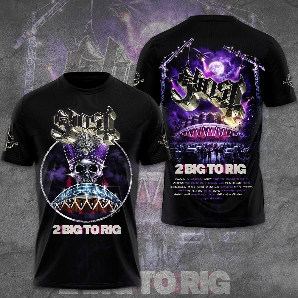 Ghost Band 2 Big To Rig T-Shirt Ghost Band Merch Gifts For Men Music Lovers