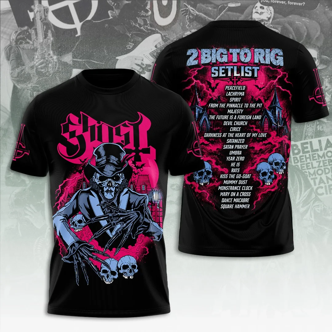 Ghost Band 2 Big To Rig T-Shirt Ghost Band Merch Gifts For Rock Band Fans Ghost Band 2 Big To Rig T-Shirt Ghost Band Merch Gifts For Rock Band Fans