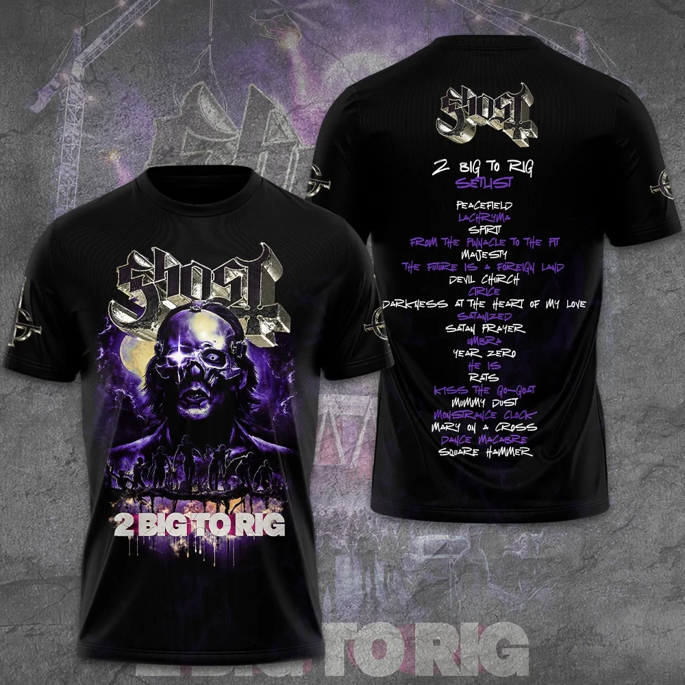 Ghost Band 2 Big To Rig T-Shirt Ghost Merch Best Gift For Rock Band Lovers