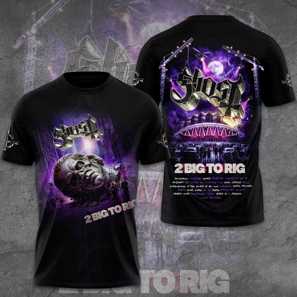 Ghost Band 2 Big To Rig T-Shirt Ghost Merch Good Gift Ideas For Music Lovers
