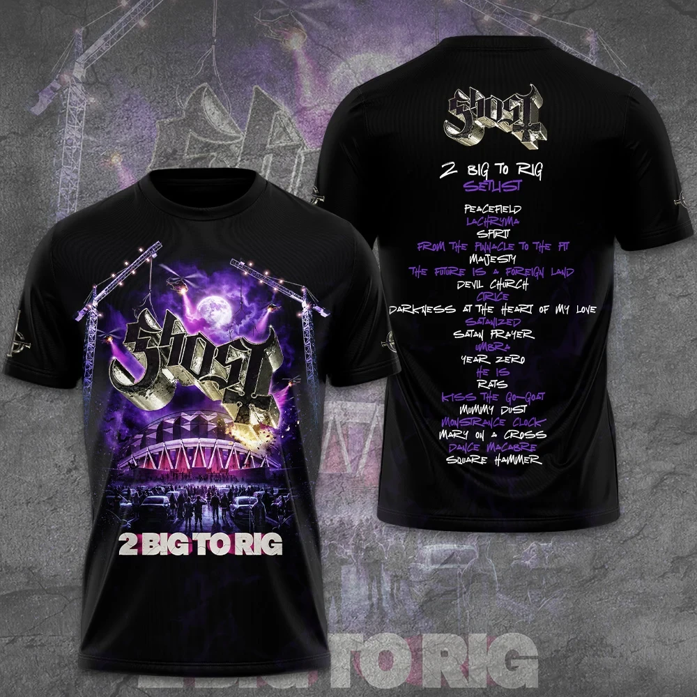Ghost Band 2 Big To Rig T-Shirt GHOST Merch Presents For Music Lovers Ghost Band 2 Big To Rig T-Shirt GHOST Merch Presents For Music Lovers