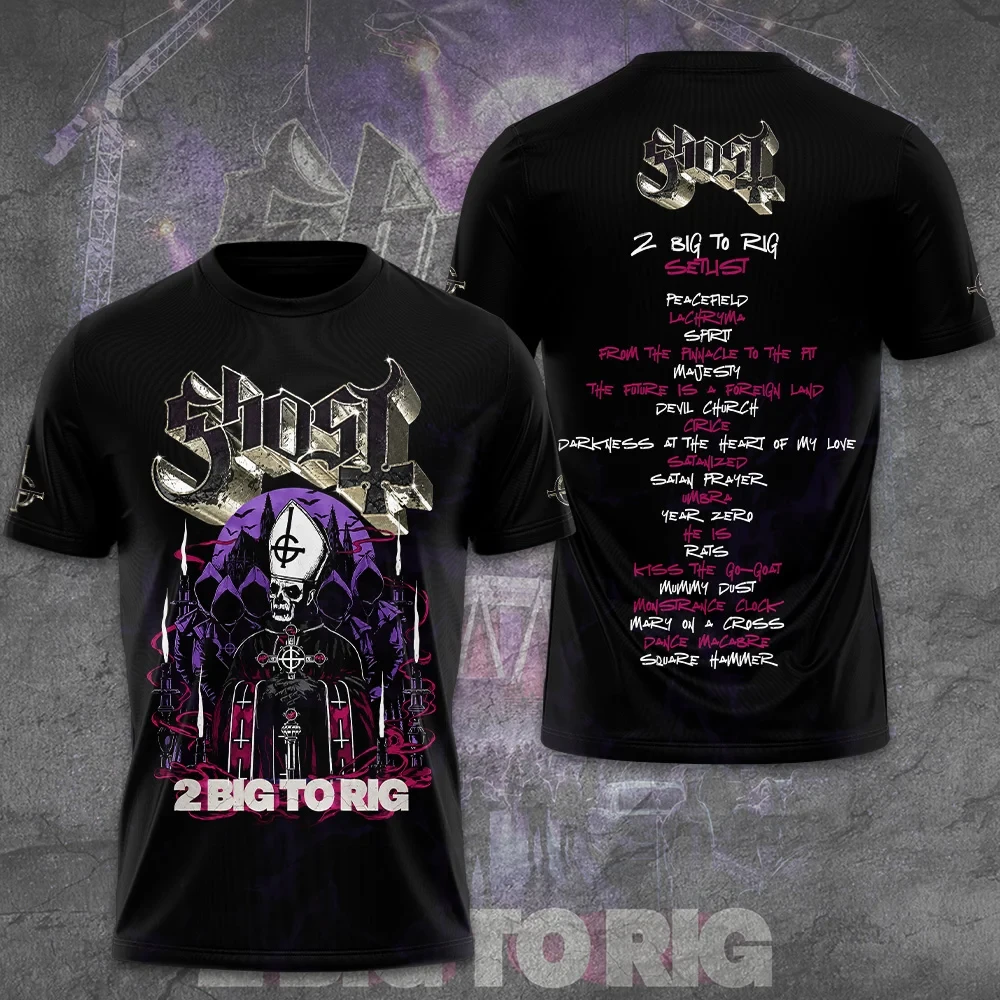 Ghost Band 2 Big To Rig T-Shirt GHOST Merch Unique Gifts For Music Lovers
