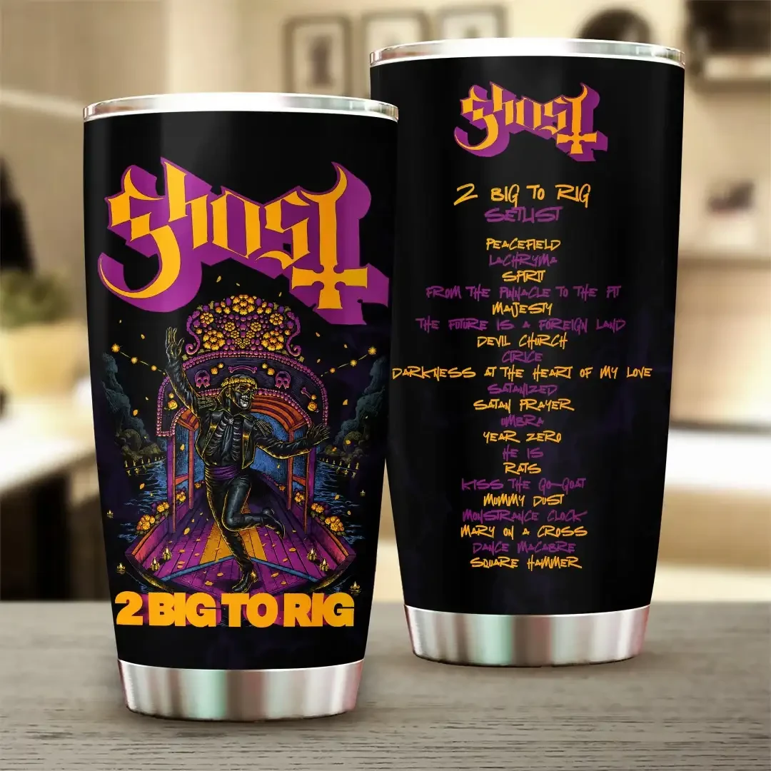Ghost Band 2 Big To Rig Tumbler Ghost Band Merch Cool Gifts For Music Lovers