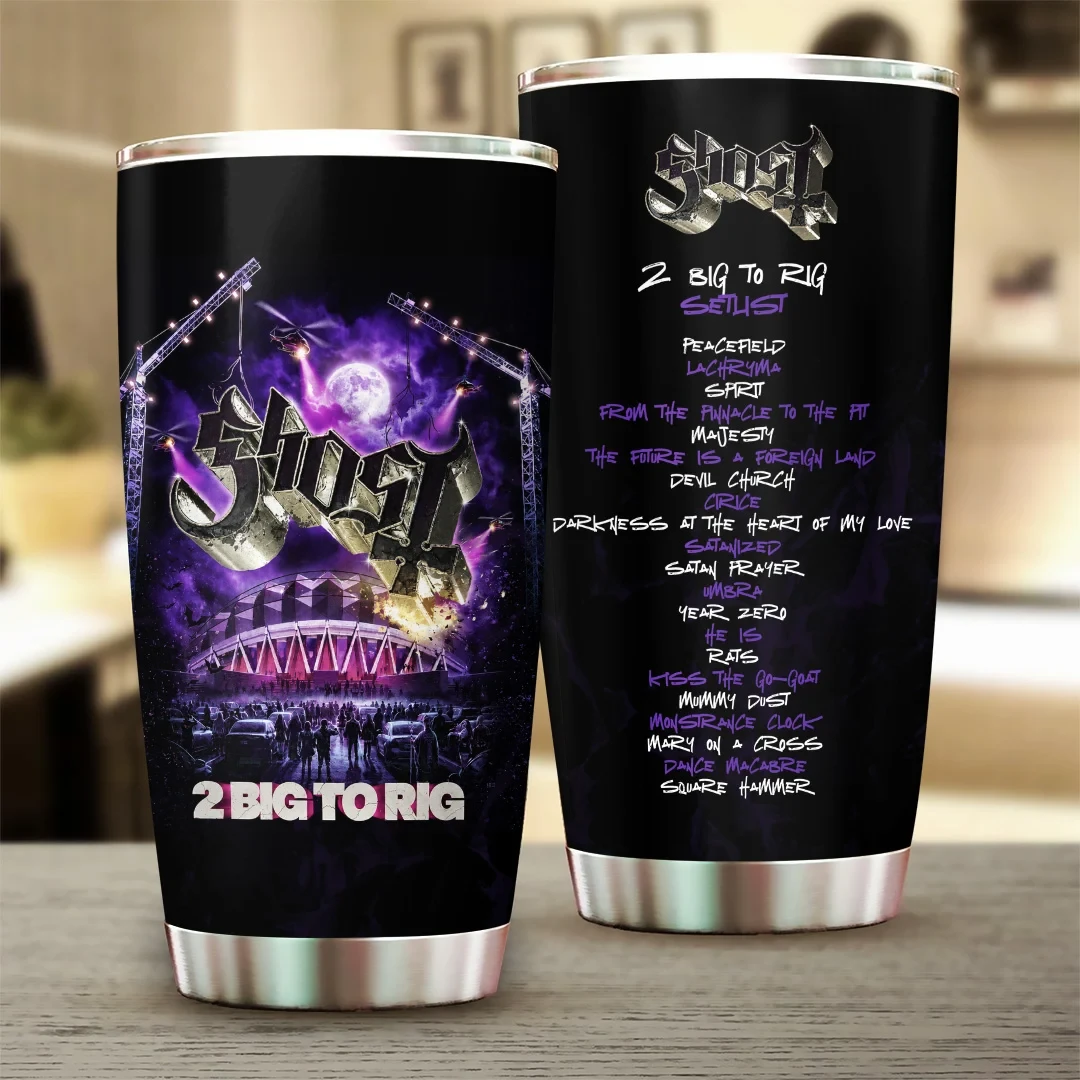 Ghost Band 2 Big To Rig Tumbler Ghost Merch Gift For Music Lover Boyfriend