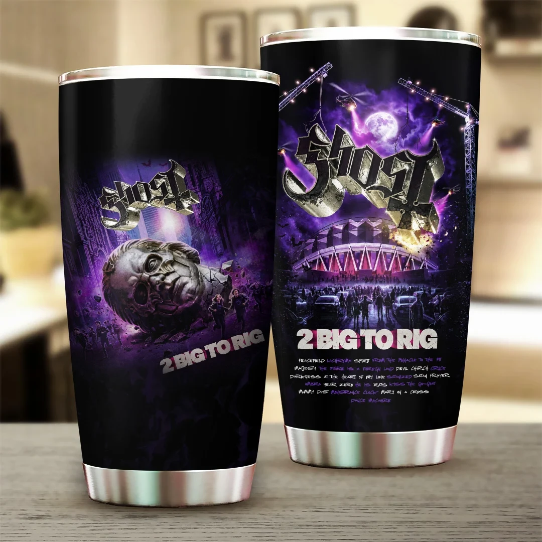 Ghost Band 2 Big To Rig Tumbler Ghost Merch Music Lover Gift Ideas For Him