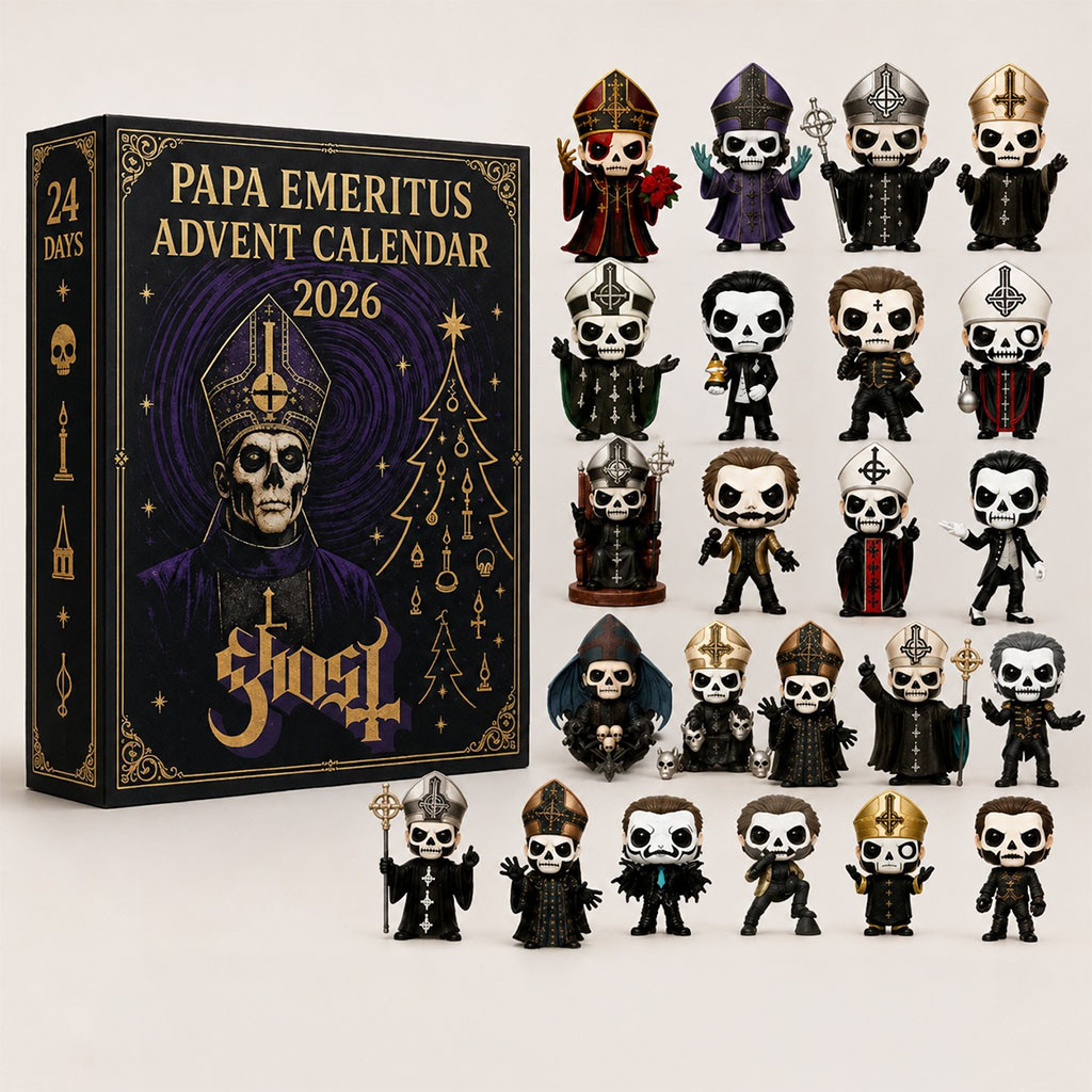 Ghost Band Papa Emeritus Advent Calendar 2026 24 Days Christmas Mystery Ornaments Ghost Fan Gift