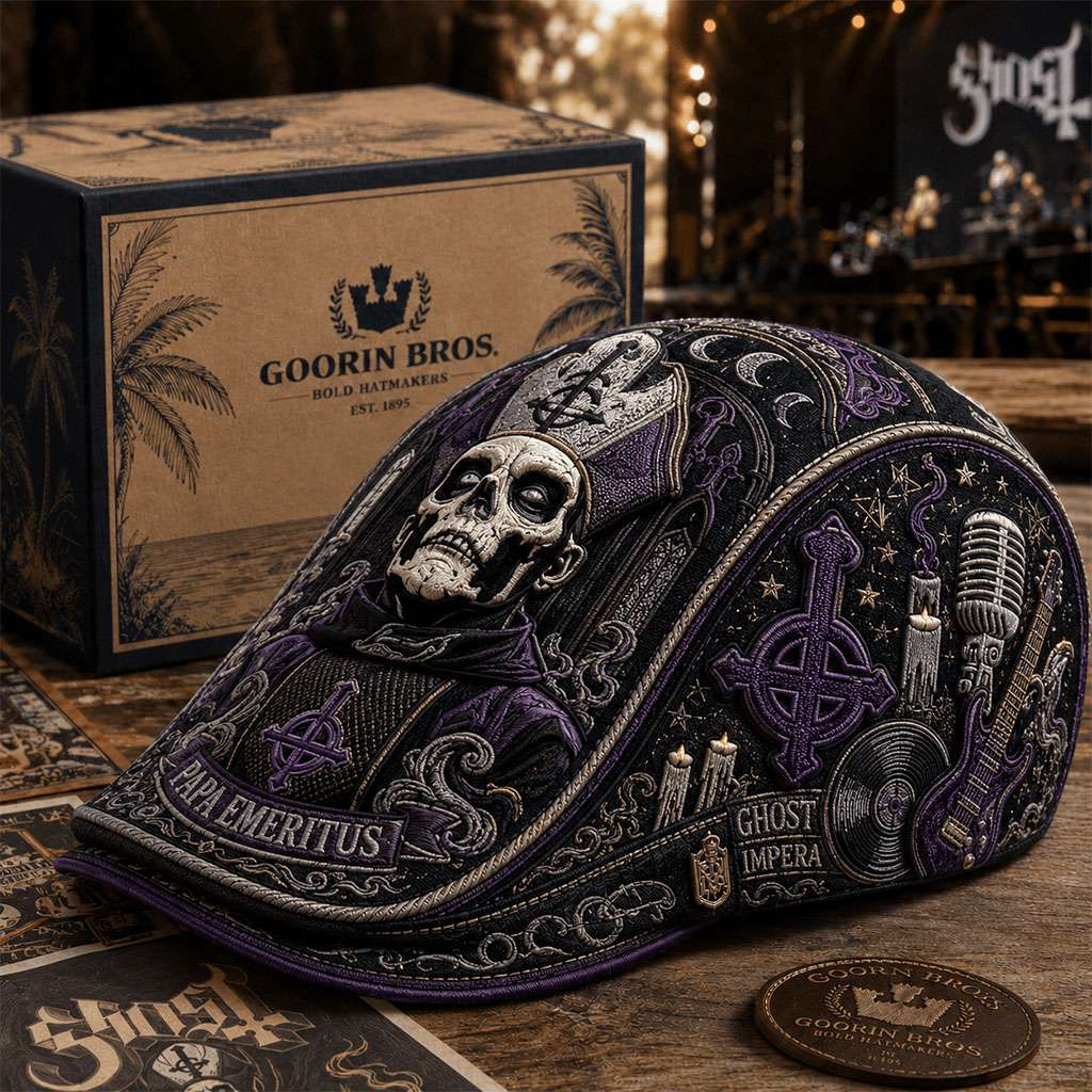GHOST Papa Emeritus Jeff Hat GHOST Band Merch Gift Ideas For Rock Music Lovers