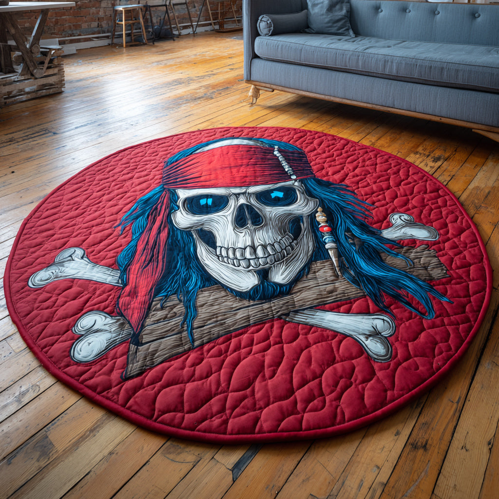 Ghostly Pirate Quilted Round Mat Creepy Halloween House Decorations Great New Home Gifts Ghostly Pirate Quilted Round Mat Creepy Halloween House Decorations Great New Home Gifts