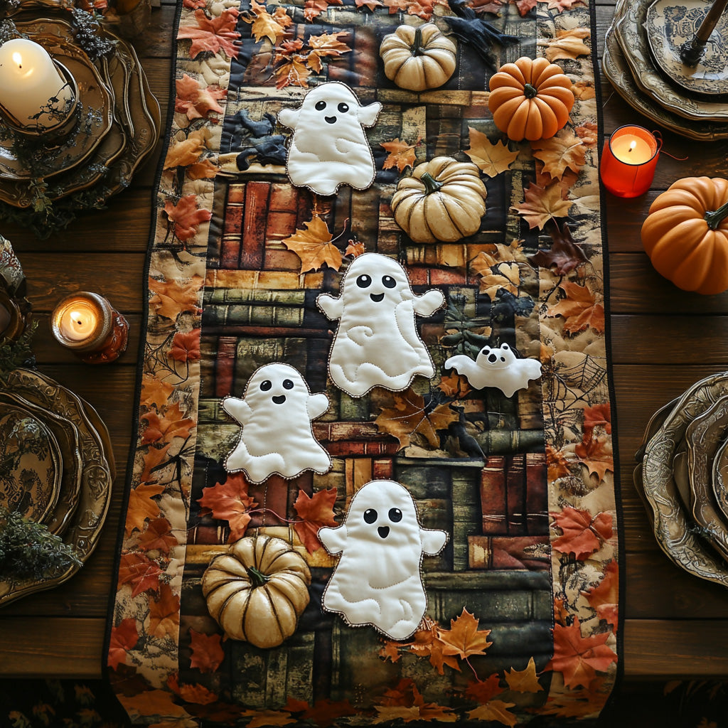 Ghoul Gathering Quilted Table Runner Dining Table Ideas Halloween Ideas For Gifts