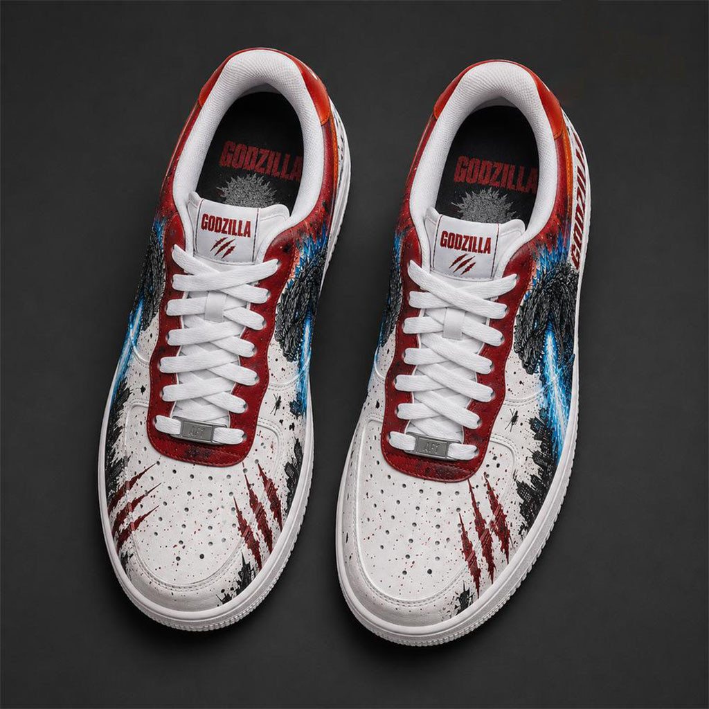 Godzilla Kings Of Monster 1954 Sneakers Godzilla Merch Movie Fans Gifts