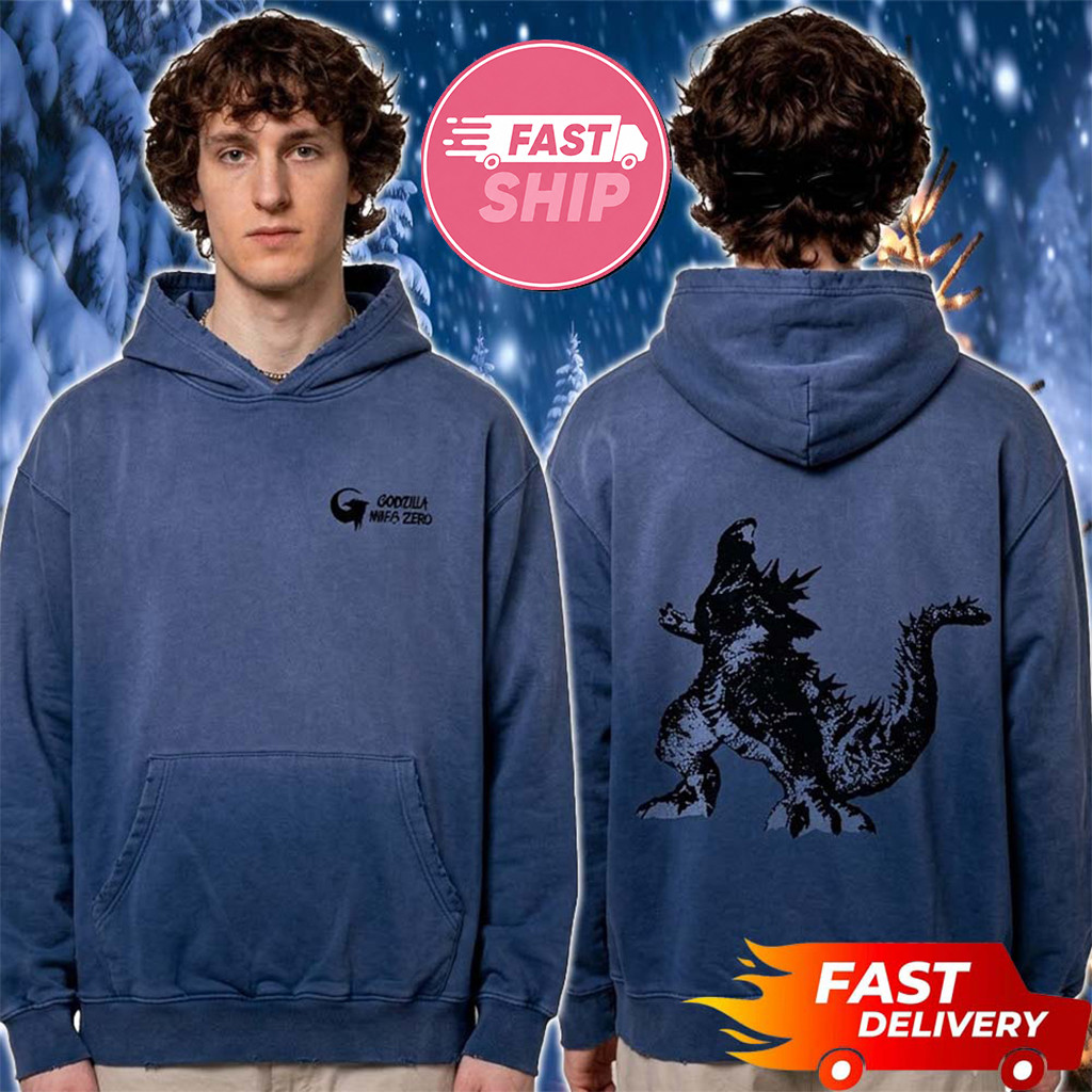 Godzilla Minus Zero 2026 Hoodie Kaiju Monster Movie Apparel Gifts for Godzilla Fans Godzilla Minus Zero 2026 Hoodie Kaiju Monster Movie Apparel Gifts for Godzilla Fans