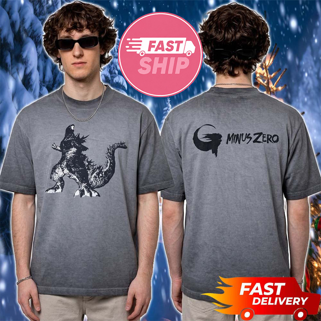 Godzilla Minus Zero 2026 T-Shirt Kaiju Monster Movie Graphic Tee Gifts for Godzilla Fans