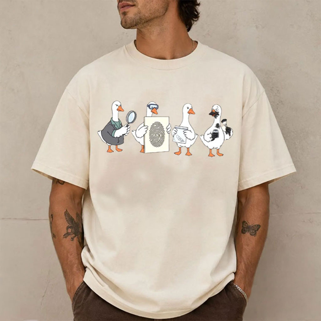 Goose Forensic Science Professor Shirt Funny Forensics Teacher T-Shirt Gifts For BFF