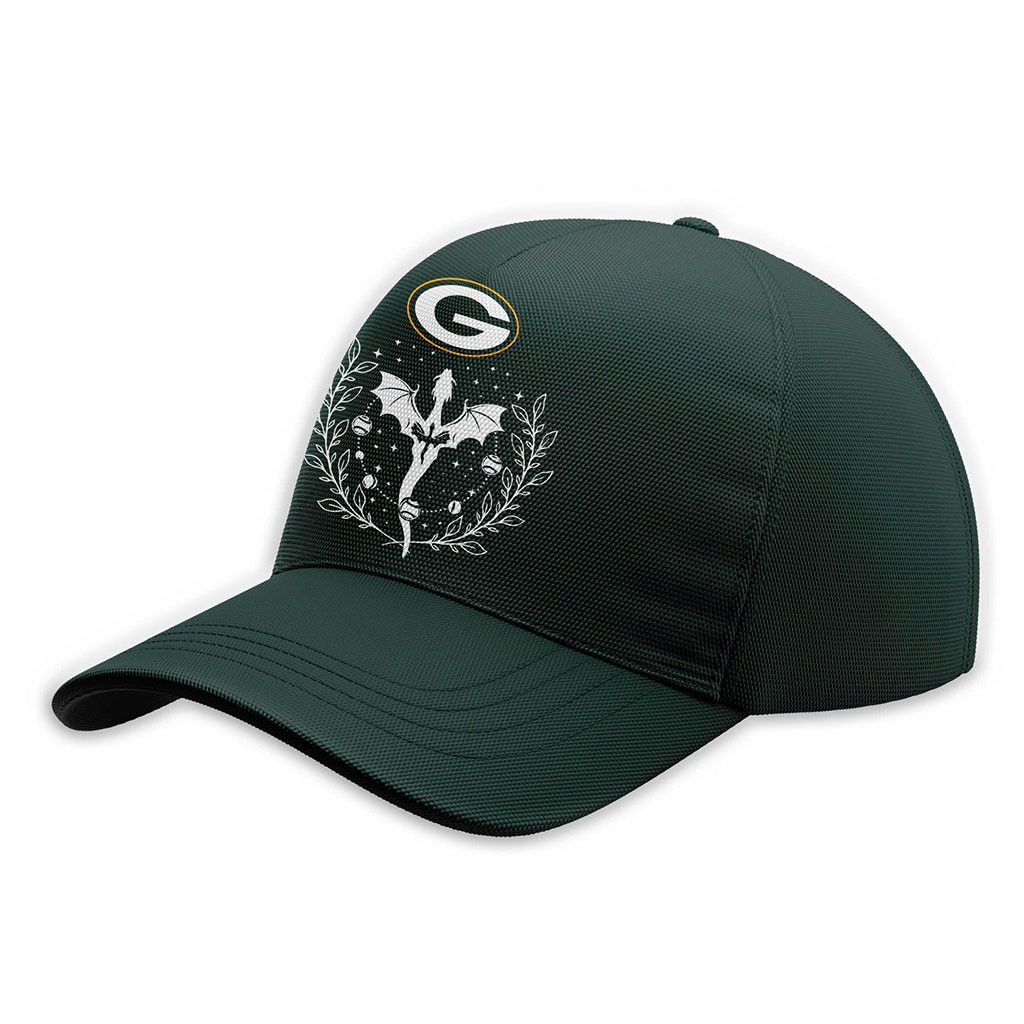 Green Bay Packers Dragon Wing Fantasy Night 2026 Hat Packers Merch Present For Football Lovers