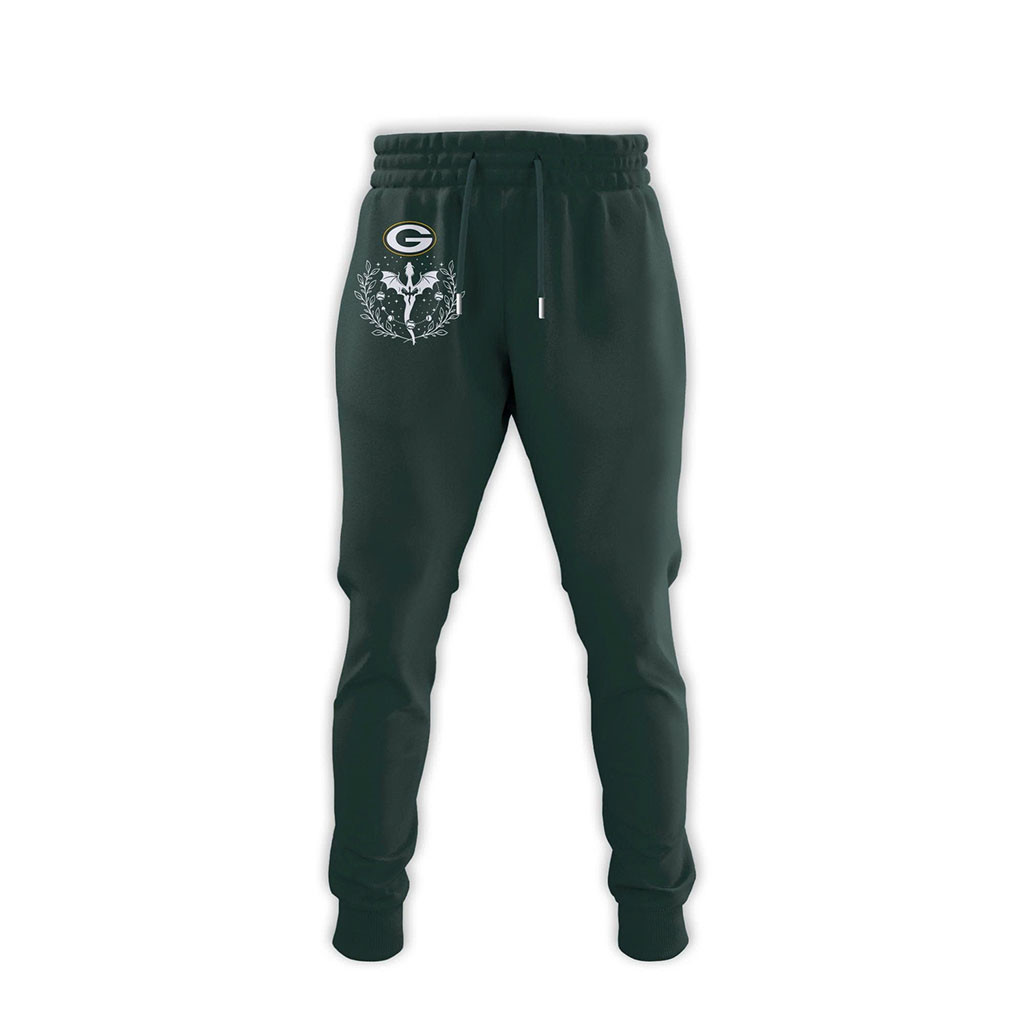Green Bay Packers Dragon Wing Fantasy Night 2026 Sweatpants Packers Merch Football Fan Gifts