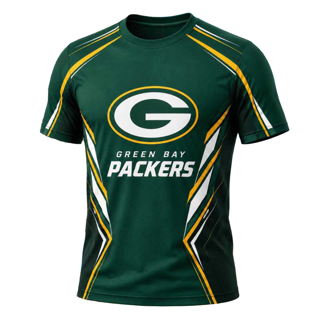 Green Bay Packers Football Team Logo Athletic Shirt Packers Merch Football Present Ideas Green Bay Packers Football Team Logo Athletic Shirt Packers Merch Football Present Ideas