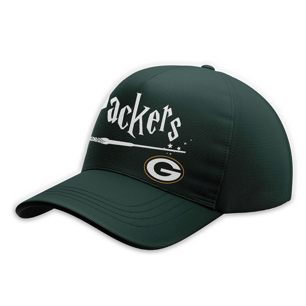 Green Bay Packers Harry Potter 25th Anniversary Hat Packers Merch Football Gifts For Him