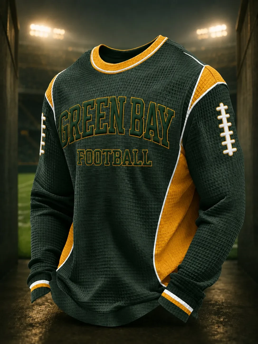 Green Bay Packers Merch Game Day Green Bay Football Long Sleeve Shirt Packers Fan Gear Men's