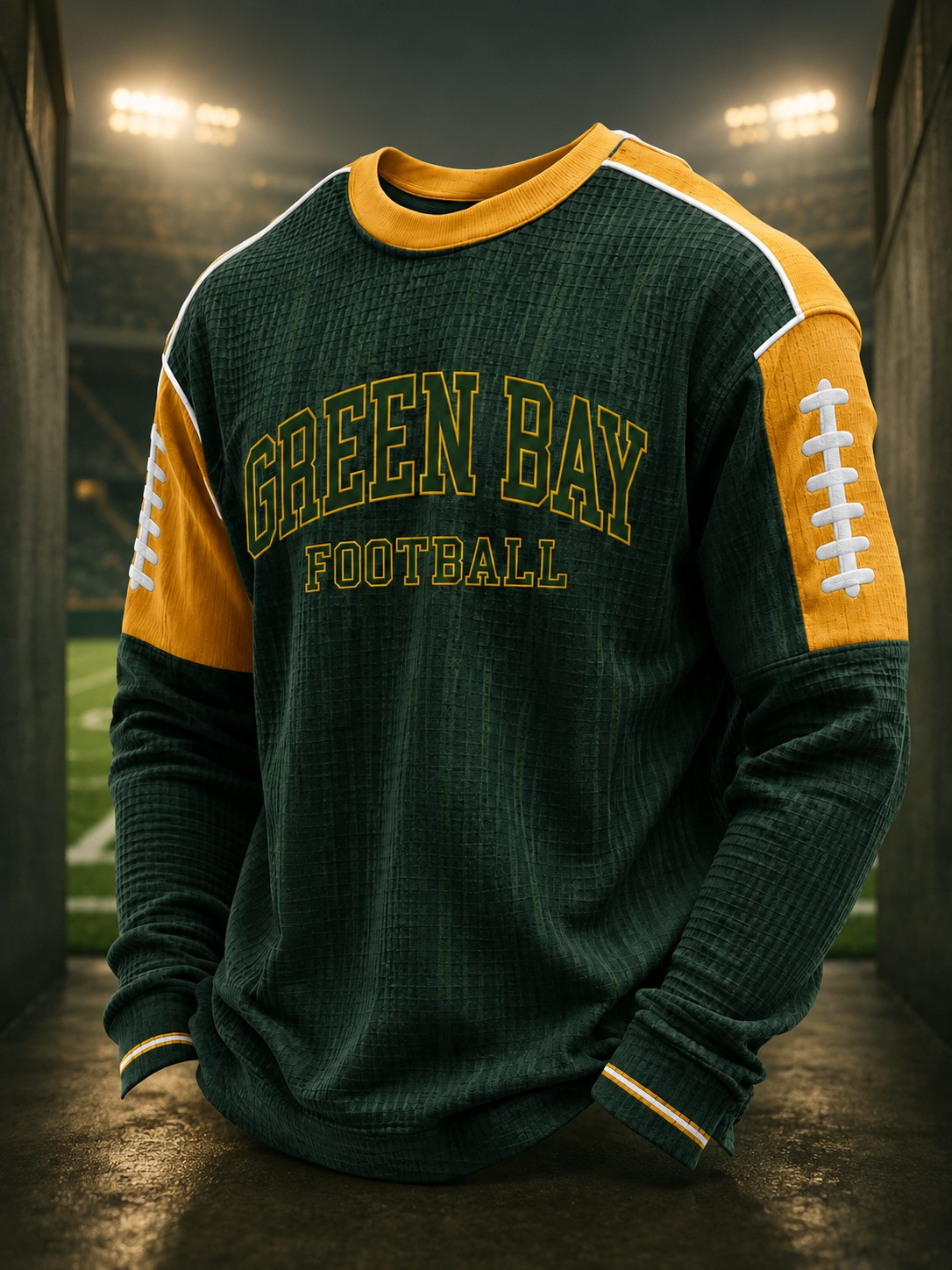 Green Bay Packers Merch Game Day Green Bay Football Long Sleeve T-Shirt Gift For Fans Green Bay Packers Merch Game Day Green Bay Football Long Sleeve T-Shirt Gift For Fans
