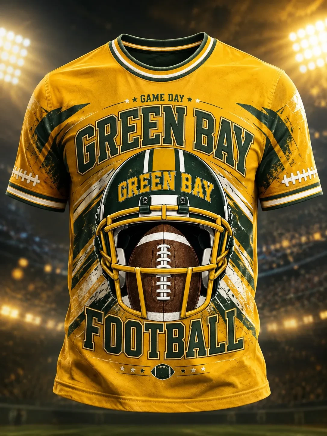 Green Bay Packers Merch Game Day Green Bay Football T-Shirt Unique Gifts For Football Fans