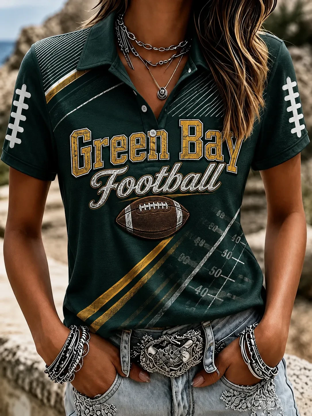 Green Bay Packers Merch Ghost Green Bay Football Polo Shirt Gameday Womens Clothes Gifts Ideas Green Bay Packers Merch Ghost Green Bay Football Polo Shirt Gameday Womens Clothes Gifts Ideas
