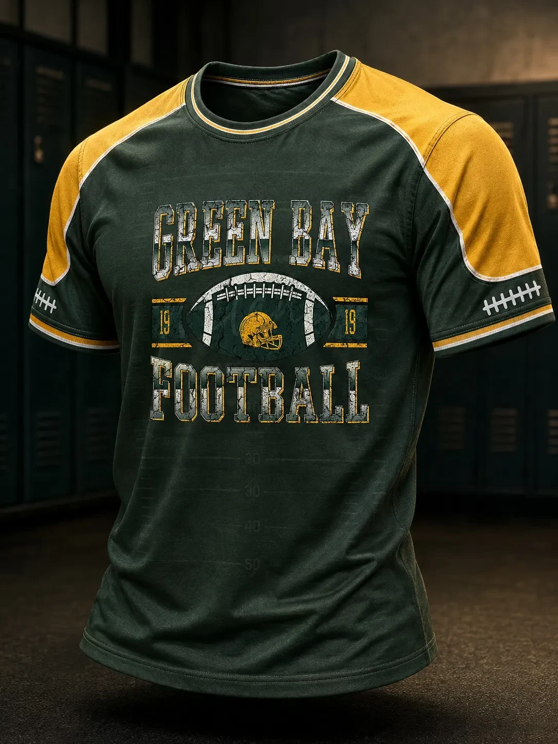 Green Bay Packers Merch Green Bay Football 1919 T-Shirt Best Gameday Outfits Fan Gifts