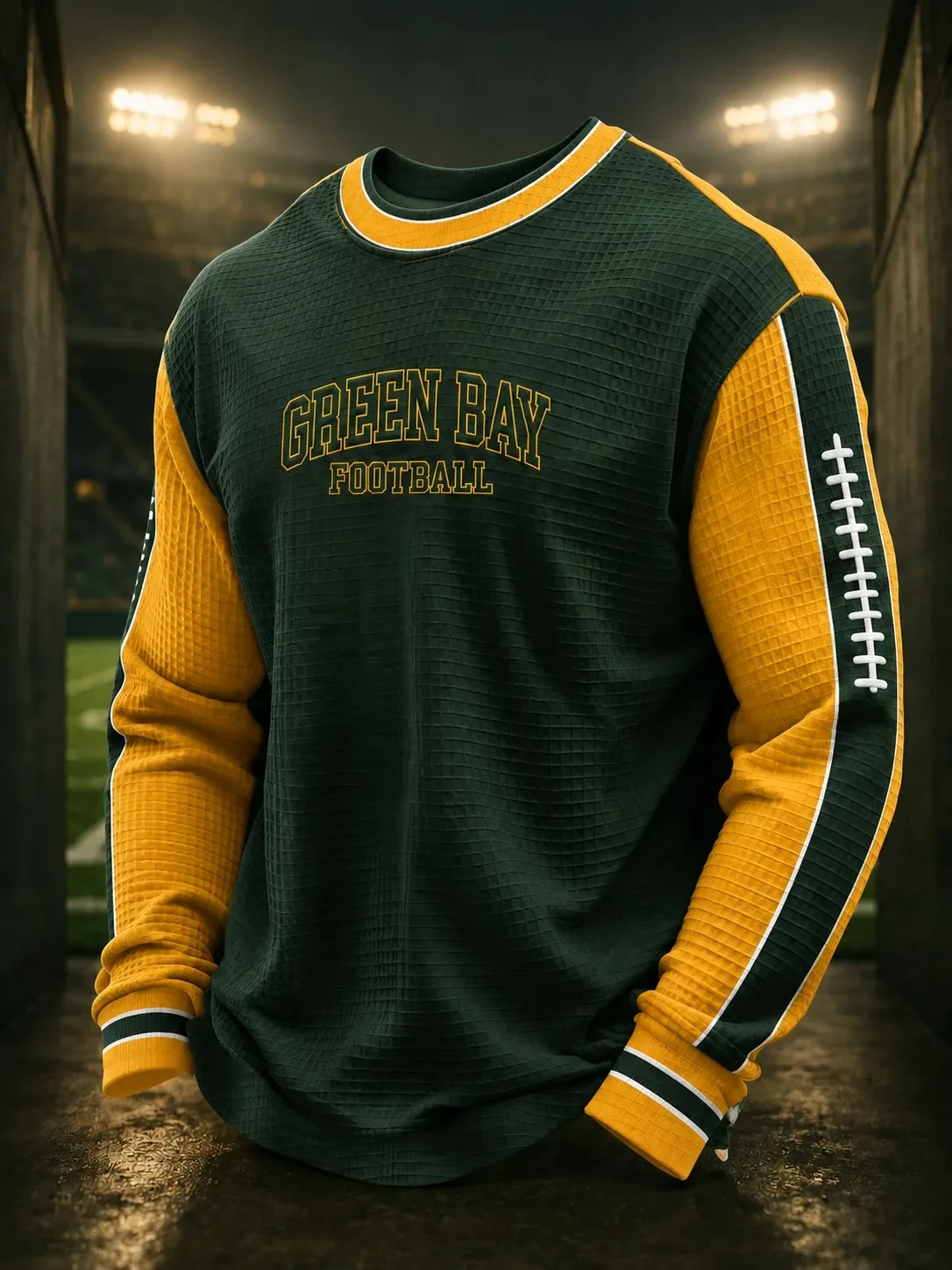 Green Bay Packers Merch Green Bay Football Long Sleeve T-Shirt Game Day Clothes For Fans Green Bay Packers Merch Green Bay Football Long Sleeve T-Shirt Game Day Clothes For Fans