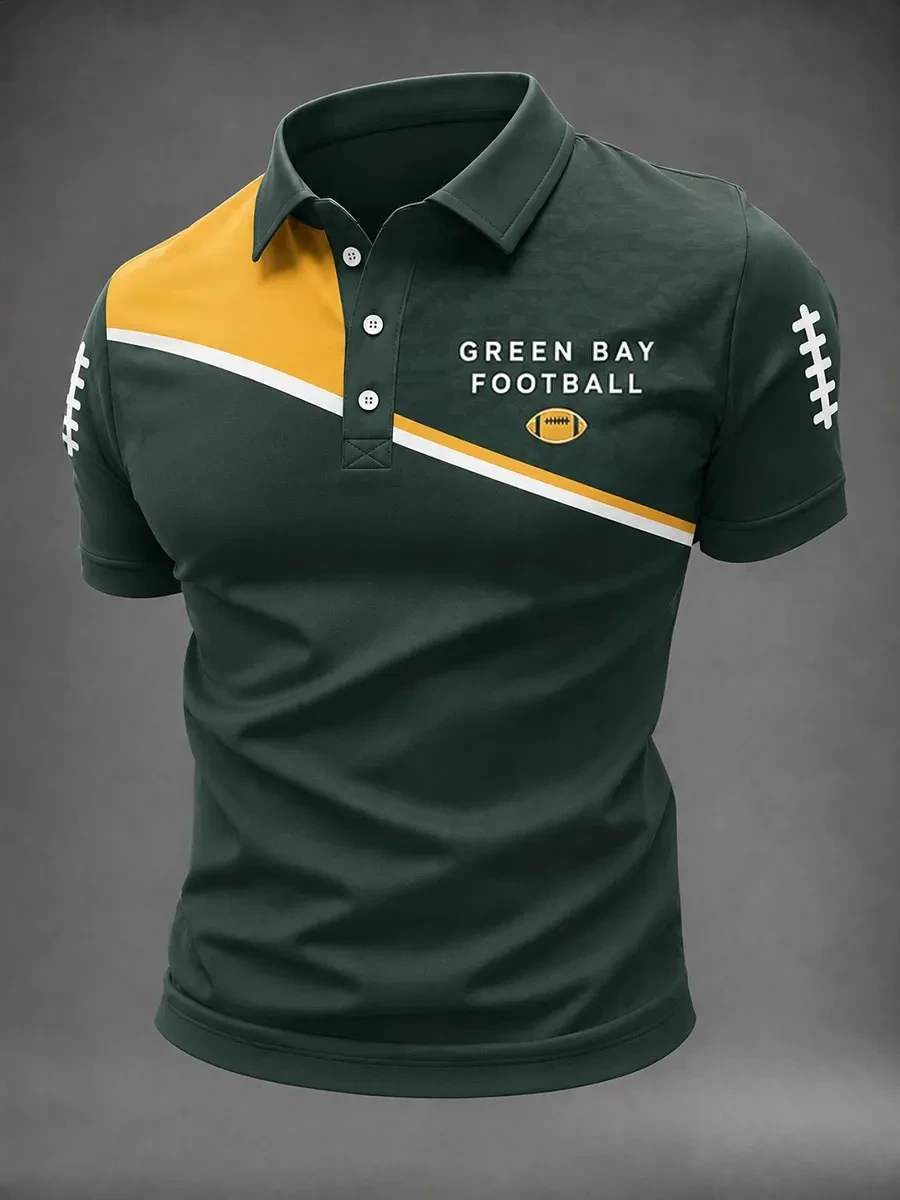 Green Bay Packers Merch Green Bay Football Polo Shirt Packers Tailgate Outfit Gift For Game Day Green Bay Packers Merch Green Bay Football Polo Shirt Packers Tailgate Outfit Gift For Game Day