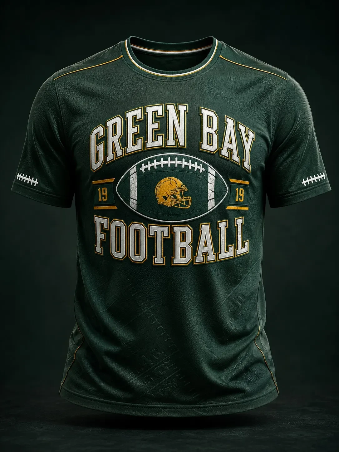 Green Bay Packers Merch Green Bay Football T-Shirt Cool Game Day Clothing Football Themed Gifts