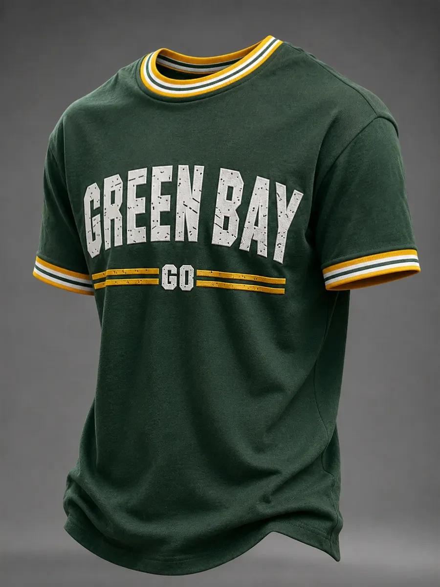 Green Bay Packers Merch Green Bay Go T-Shirt Football Game Day Apparel Gifts For Men Green Bay Packers Merch Green Bay Go T-Shirt Football Game Day Apparel Gifts For Men