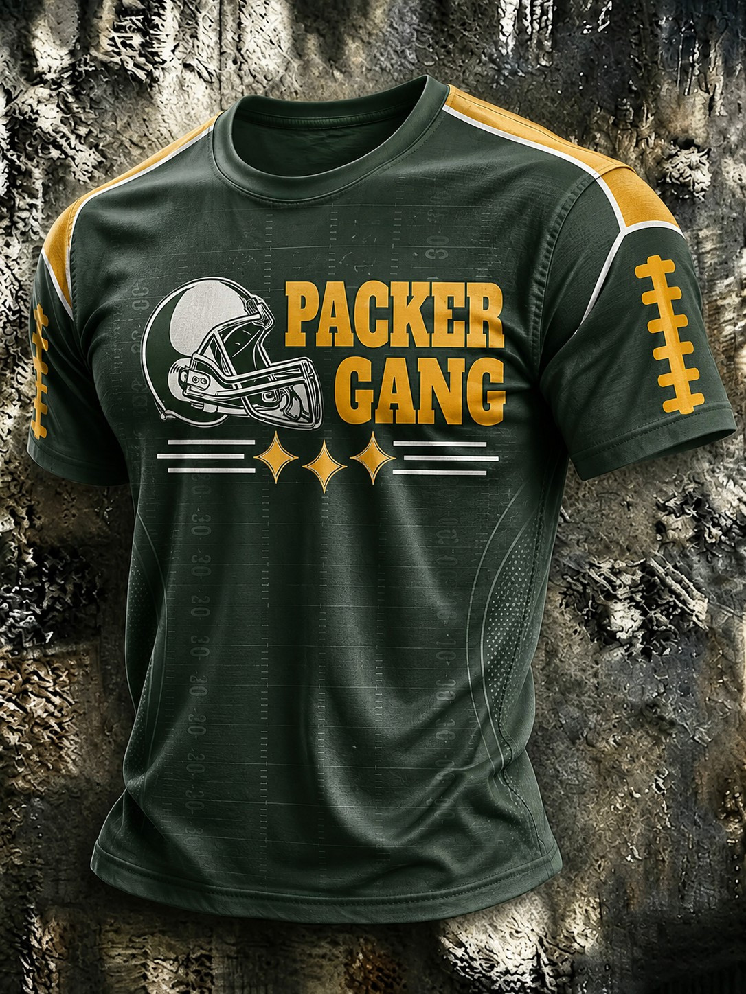Green Bay Packers Merch Packer Gang T-Shirt Men's Game Day Outfits Gift For Football Lovers