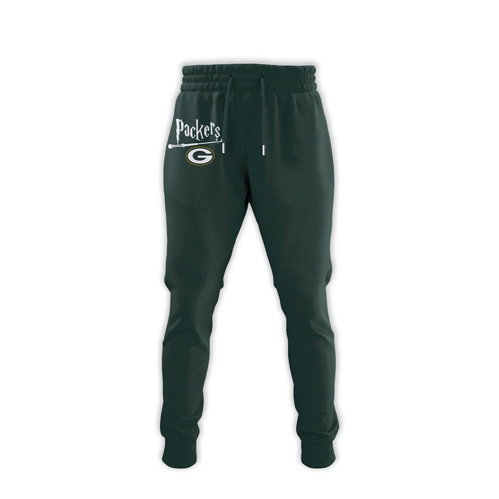 Green Bay Packers x Harry Potter 25th Anniversary Sweatpants Packers Merch Gifts For Football Fan
