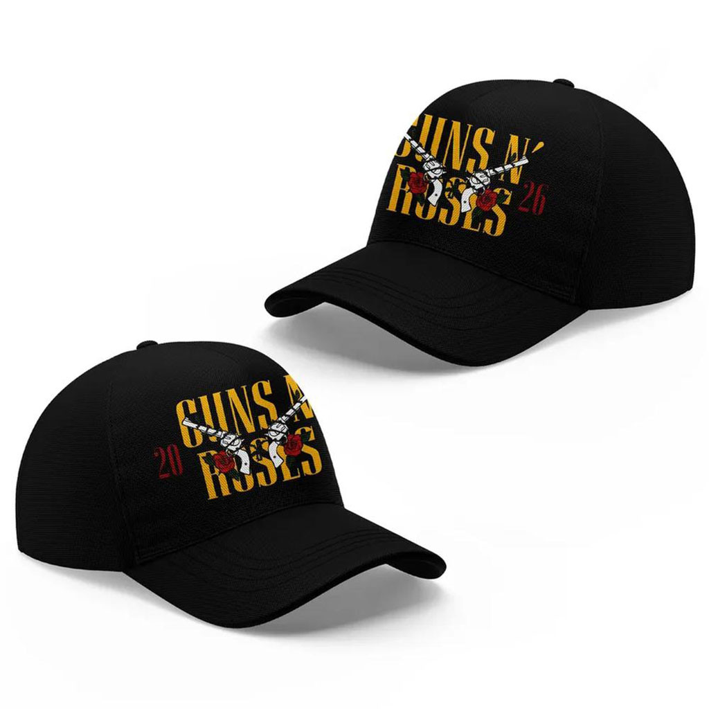 Guns N Roses San Diego Snapdragon Stadium The Black Crowes 2026 Hat Guns N Roses Merch Black