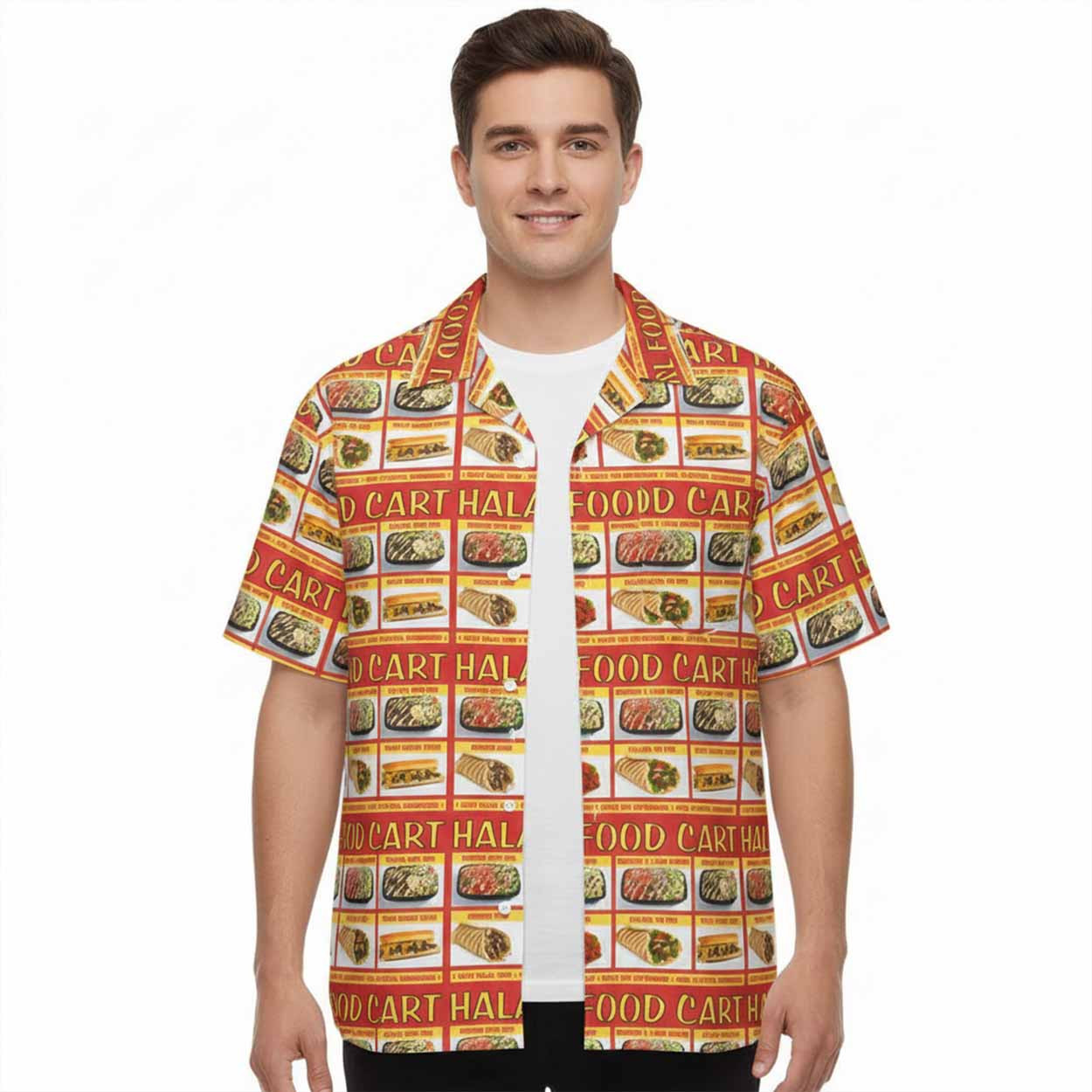 Halal Food Cart Menu Hawaii Shirt Halal Food Cart Menu Hawaii Shirt