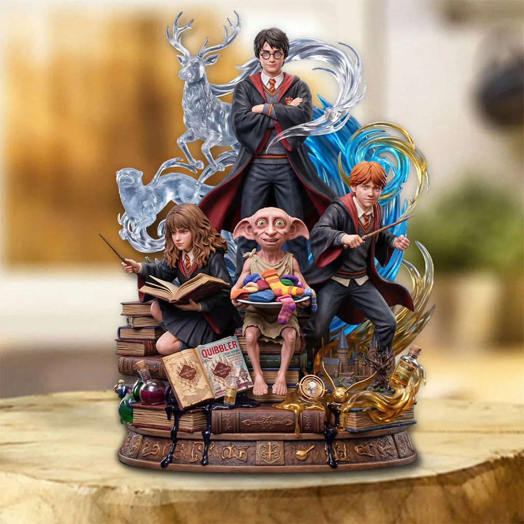 Harry Potter 25th Anniversary Acrylic Plaque Hogwarts Character Collectible Statue Fan Gifts Harry Potter 25th Anniversary Acrylic Plaque Hogwarts Character Collectible Statue Fan Gifts