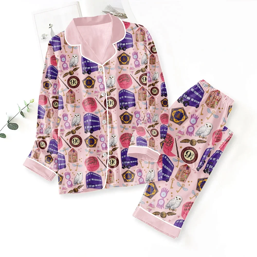 Harry Potter 25th Anniversary Pajama Set 2001-2026 Wizarding World Harry Potter Merch Her Gifts Harry Potter 25th Anniversary Pajama Set 2001-2026 Wizarding World Harry Potter Merch Her Gifts