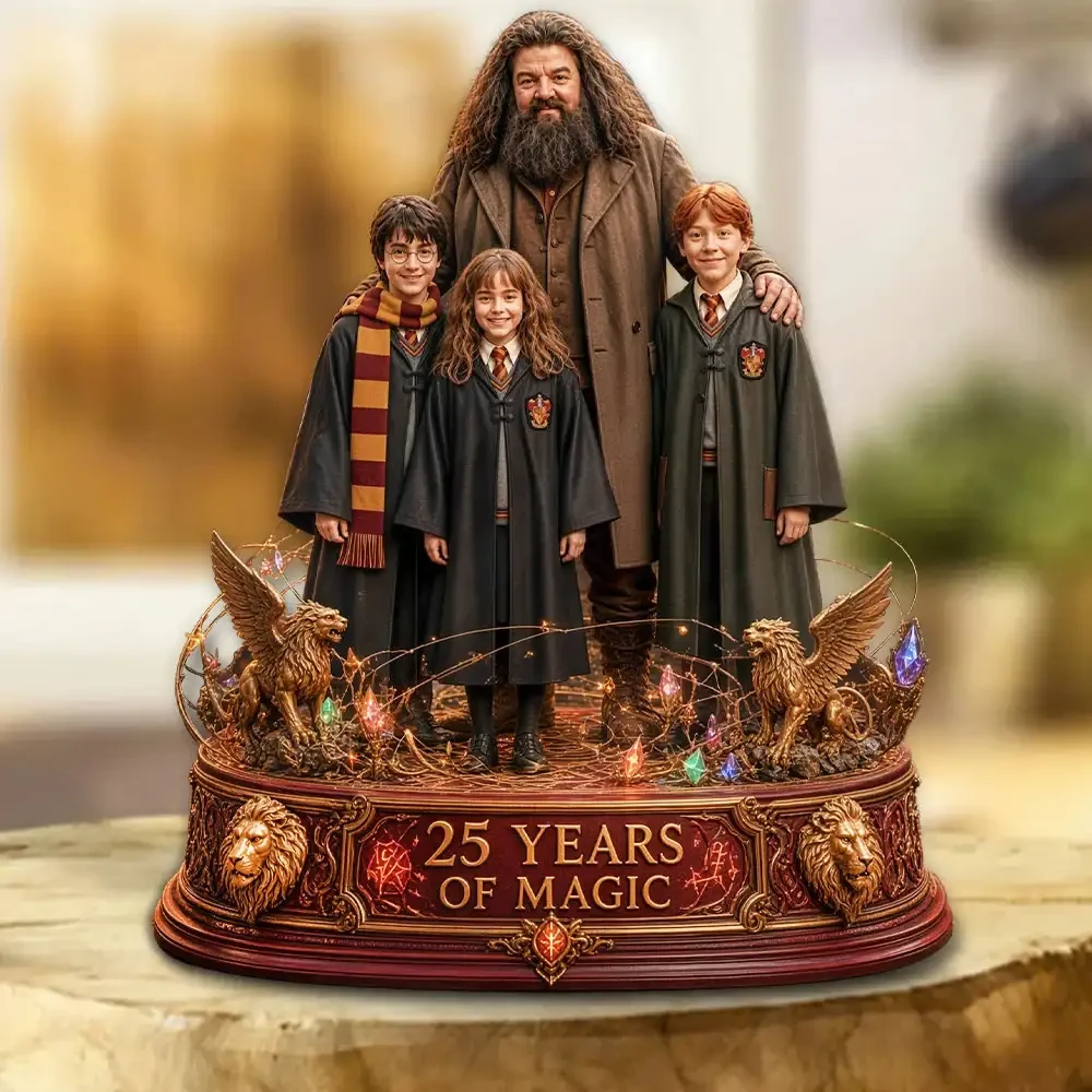 Harry Potter Merch 25th Anniversary 2026 Acrylic Plaque Birthday Gift For Fans