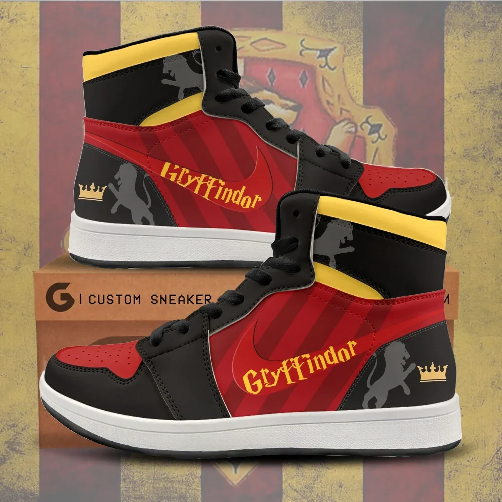 Harry Potter X Gryffindor Sneakers Harry Potter Merch Good Gifts For Boyfriend