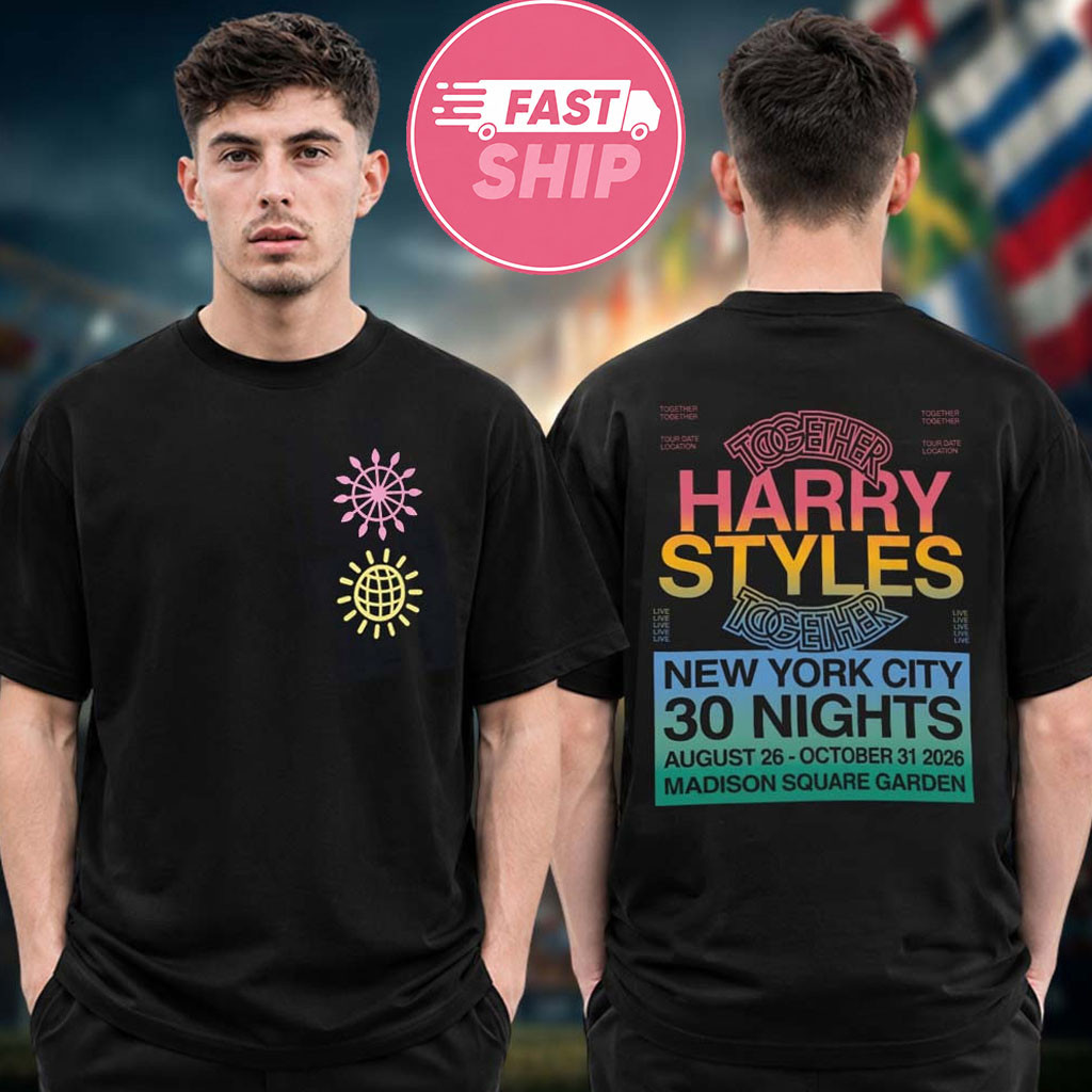 Harry Styles Merch MSG Shirt Madison Square Garden New York City 2026 30 Nights T-Shirt