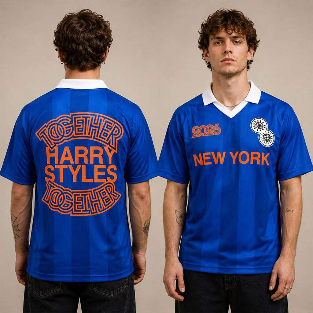 Harry Styles Merch New York 2026 MSG Madison Square Garden New York Knicks Soccer Jersey Harry Styles Merch New York 2026 MSG Madison Square Garden New York Knicks Soccer Jersey
