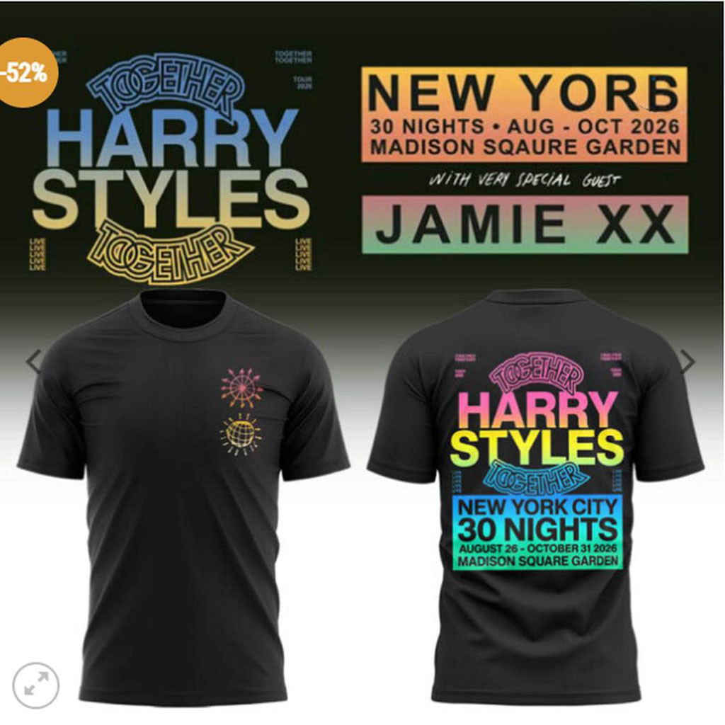 Harry Styles Together Together Tour 2026 New York T-Shirt Harry Styles Merch Concert Outfits